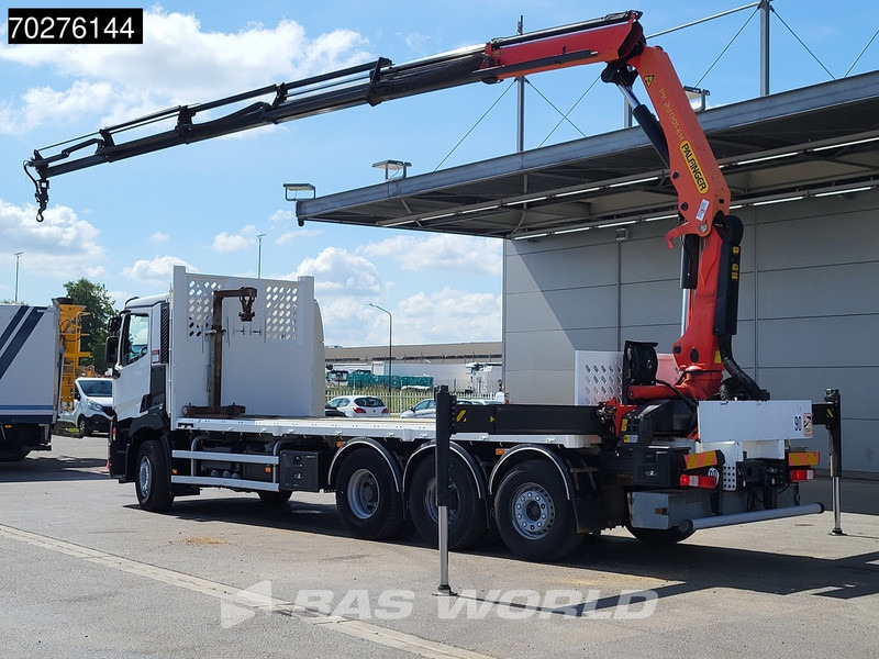 Renault C 380 8X4 Palfinger PK 23001 EH Remote Lift+Lenkachse Euro 6 - Platforminis/ Bortinis sunkvežimis, Sunkvežimis su kranu: foto 2 Renault C 380 8X4 Palfinger PK 23001 EH Remote Lift+Lenkachse Euro 6 - Platforminis/ Bortinis sunkvežimis, Sunkvežimis su kranu: foto 2