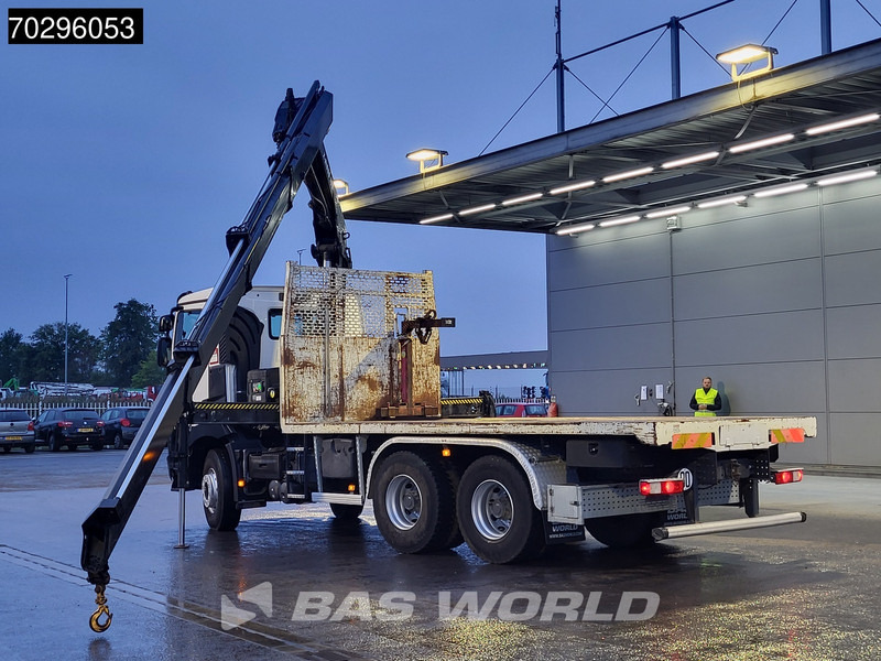 Renault C 430 6X4 HIAB 188 ES-3 X-HIDUO Crane Retarder Steelsuspension Big-Axle Euro 6 - Platforminis/ Bortinis sunkvežimis, Sunkvežimis su kranu: foto 5 Renault C 430 6X4 HIAB 188 ES-3 X-HIDUO Crane Retarder Steelsuspension Big-Axle Euro 6 - Platforminis/ Bortinis sunkvežimis, Sunkvežimis su kranu: foto 5