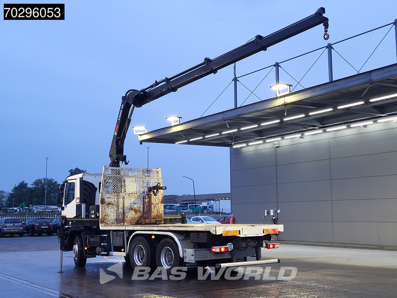 Renault C 430 6X4 HIAB 188 ES-3 X-HIDUO Crane Retarder Steelsuspension Big-Axle Euro 6 - Platforminis/ Bortinis sunkvežimis, Sunkvežimis su kranu: foto 2 Renault C 430 6X4 HIAB 188 ES-3 X-HIDUO Crane Retarder Steelsuspension Big-Axle Euro 6 - Platforminis/ Bortinis sunkvežimis, Sunkvežimis su kranu: foto 2