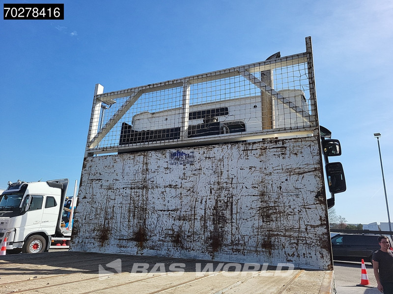Platforminis/ Bortinis sunkvežimis, Sunkvežimis su kranu Renault C 430 8X4 Palfinger PK33002EH Kran Crane Big Axle Euro 6: foto 14