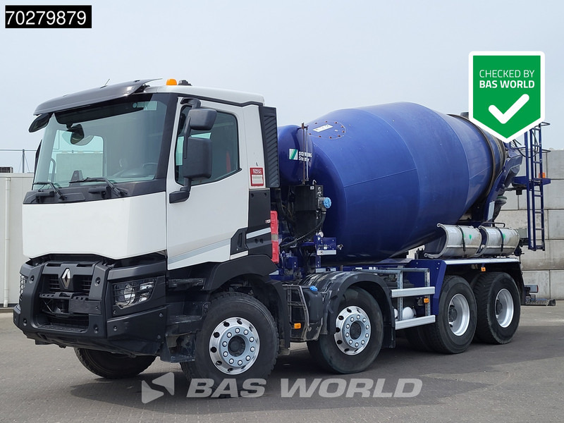 Renault C 430 C 8X4 9m3 Schwing Stetter mixer Big-Axle Automatic Euro 6 - Betonvežis: foto 1 Renault C 430 C 8X4 9m3 Schwing Stetter mixer Big-Axle Automatic Euro 6 - Betonvežis: foto 1