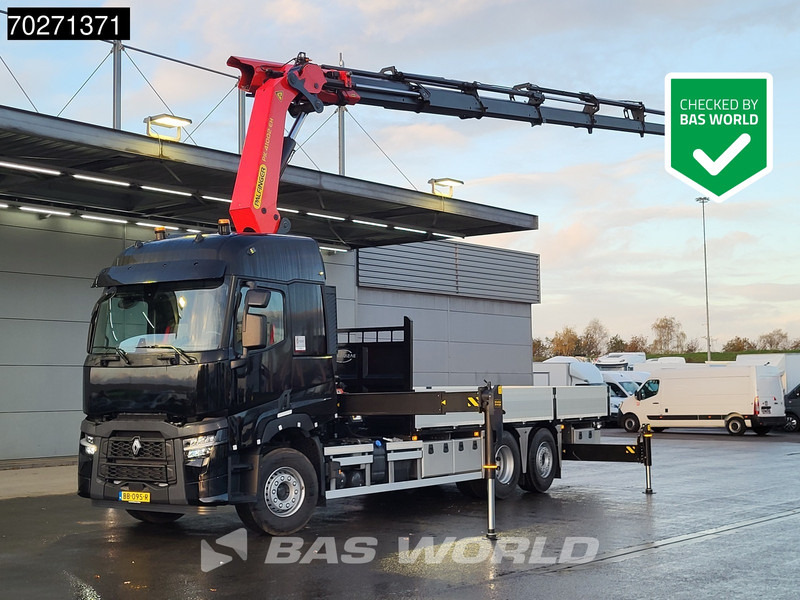 Renault C 480 6X2 NEW! Palfinger PK41002 EH Crane Kran ACC Euro 6 - Platforminis/ Bortinis sunkvežimis, Sunkvežimis su kranu: foto 1 Renault C 480 6X2 NEW! Palfinger PK41002 EH Crane Kran ACC Euro 6 - Platforminis/ Bortinis sunkvežimis, Sunkvežimis su kranu: foto 1