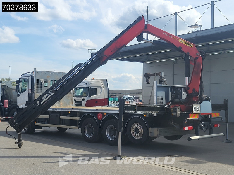 Renault C 480 8X4 Palfinger PK24.001 SLD5 Crane Kran Automatic Liftachse Euro 6 - Platforminis/ Bortinis sunkvežimis, Sunkvežimis su kranu: foto 5 Renault C 480 8X4 Palfinger PK24.001 SLD5 Crane Kran Automatic Liftachse Euro 6 - Platforminis/ Bortinis sunkvežimis, Sunkvežimis su kranu: foto 5