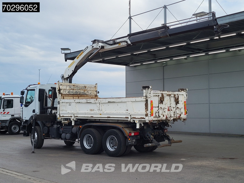 Renault Kerax 370 6X4 Palfinger PK15500 Crane Kran 2-side Tipper Retarder Manual Euro 4 - Savivartis sunkvežimis, Sunkvežimis su kranu: foto 5 Renault Kerax 370 6X4 Palfinger PK15500 Crane Kran 2-side Tipper Retarder Manual Euro 4 - Savivartis sunkvežimis, Sunkvežimis su kranu: foto 5