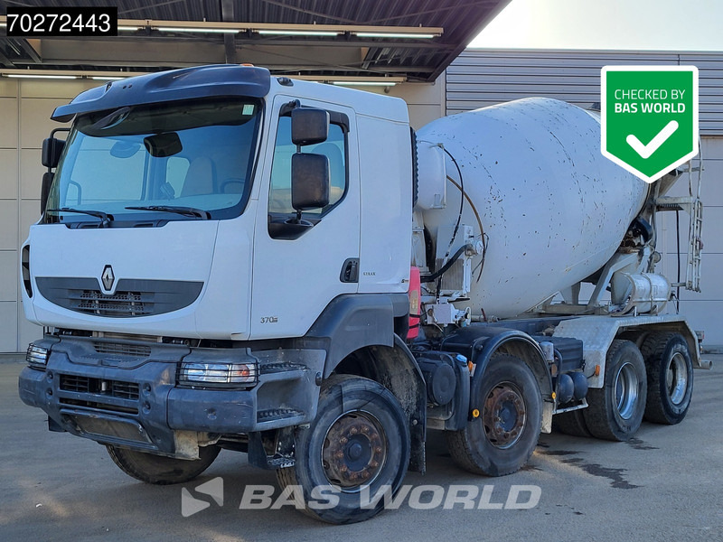 Renault Kerax 370 8X4 9m3 Mixer Manual Steelsuspension Euro4 - Betonvežis: foto 1 Renault Kerax 370 8X4 9m3 Mixer Manual Steelsuspension Euro4 - Betonvežis: foto 1
