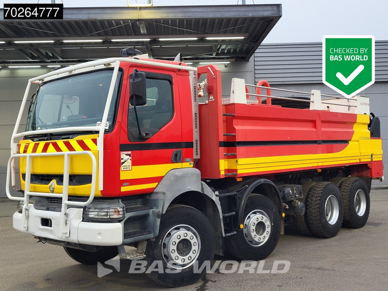 Renault Kerax 410 8X4 Telma Sides CCF 6000 Big-Axle Steelsuspension Euro 3 - Gaisrinė mašina: foto 1 Renault Kerax 410 8X4 Telma Sides CCF 6000 Big-Axle Steelsuspension Euro 3 - Gaisrinė mašina: foto 1