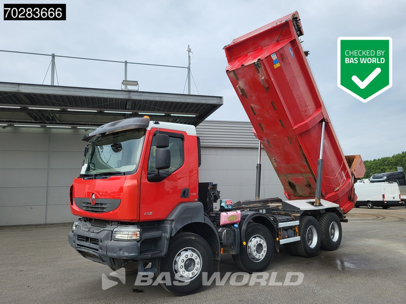 Renault Kerax 430 8X4 16m3 Forez Bennes tipper Full Steel Big-Axle Automatic Euro 5 - Savivartis sunkvežimis: foto 1 Renault Kerax 430 8X4 16m3 Forez Bennes tipper Full Steel Big-Axle Automatic Euro 5 - Savivartis sunkvežimis: foto 1