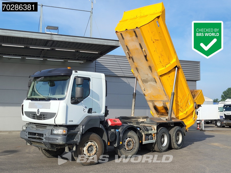 Renault Kerax 480 8X4 16m3 tipper Retarder Optibrake+ Big-Axle Steelsuspension Euro 5 - Savivartis sunkvežimis: foto 1 Renault Kerax 480 8X4 16m3 tipper Retarder Optibrake+ Big-Axle Steelsuspension Euro 5 - Savivartis sunkvežimis: foto 1