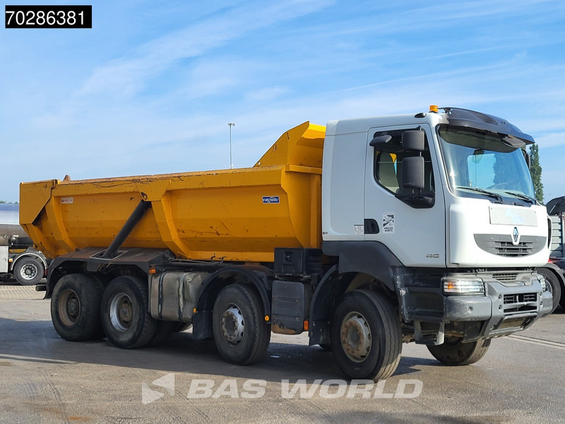 Savivartis sunkvežimis Renault Kerax 480 8X4 16m3 tipper Retarder Optibrake+ Big-Axle Steelsuspension Euro 5: foto 8