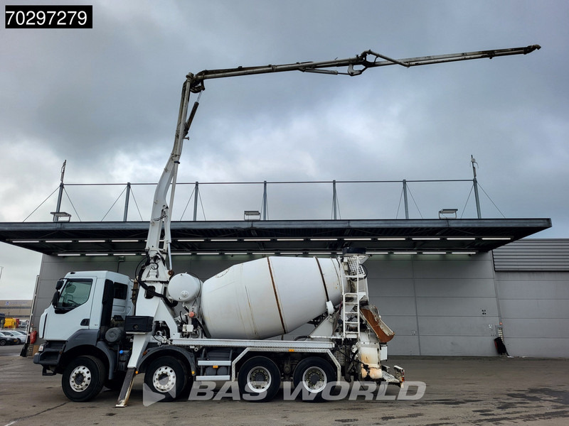 Renault Kerax 8X4 Mecbo M3-23/100-BZ Pomp+Mixer Big-Axle Steelsuspension Euro 5 - Betonvežis: foto 2 Renault Kerax 8X4 Mecbo M3-23/100-BZ Pomp+Mixer Big-Axle Steelsuspension Euro 5 - Betonvežis: foto 2