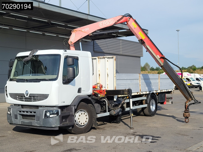 Renault Premium 370 4X2 Fassi F130A.21 Crane Manual Euro 4 - Platforminis/ Bortinis sunkvežimis, Sunkvežimis su kranu: foto 3 Renault Premium 370 4X2 Fassi F130A.21 Crane Manual Euro 4 - Platforminis/ Bortinis sunkvežimis, Sunkvežimis su kranu: foto 3