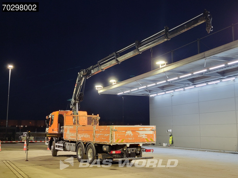 Renault Premium 430 Lander 6X4 211 EP-4 HIDUO Kran Crane Automatic Airco Euro 5 - Platforminis/ Bortinis sunkvežimis, Sunkvežimis su kranu: foto 3 Renault Premium 430 Lander 6X4 211 EP-4 HIDUO Kran Crane Automatic Airco Euro 5 - Platforminis/ Bortinis sunkvežimis, Sunkvežimis su kranu: foto 3