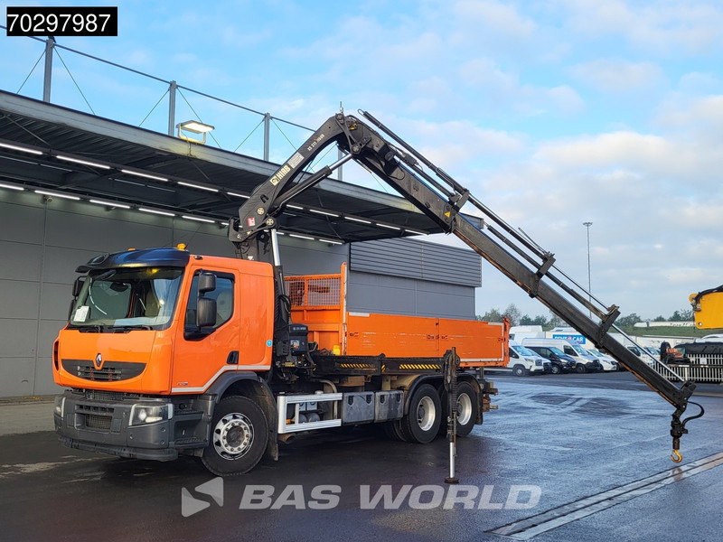 Renault Premium 430 Lander 6X4 HIAB 211 EP-4 Crane Kran Tipper Big-Axle Euro 5 - Savivartis sunkvežimis, Sunkvežimis su kranu: foto 5 Renault Premium 430 Lander 6X4 HIAB 211 EP-4 Crane Kran Tipper Big-Axle Euro 5 - Savivartis sunkvežimis, Sunkvežimis su kranu: foto 5