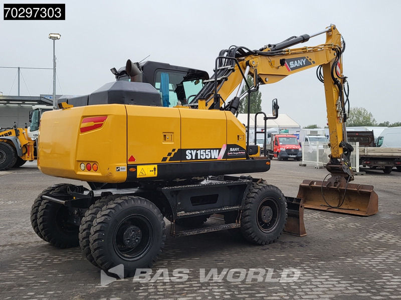 Sany SY155 W - Ratinis ekskavatorius: foto 5 Sany SY155 W - Ratinis ekskavatorius: foto 5