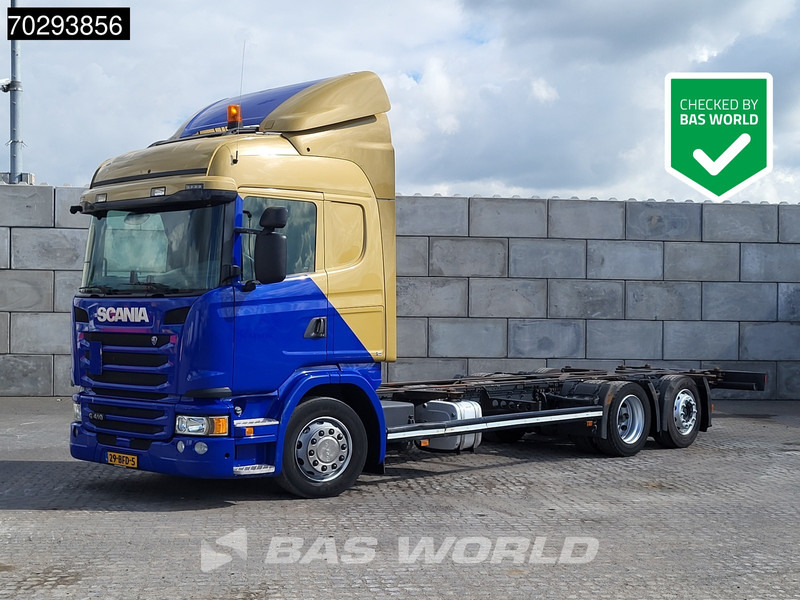 Scania G410 6X2 NL-Truck Retarder Hydarulic ACC Euro 6 - Konteineris-vežimus/ Sukeisti kūną sunkvežimis: foto 1 Scania G410 6X2 NL-Truck Retarder Hydarulic ACC Euro 6 - Konteineris-vežimus/ Sukeisti kūną sunkvežimis: foto 1