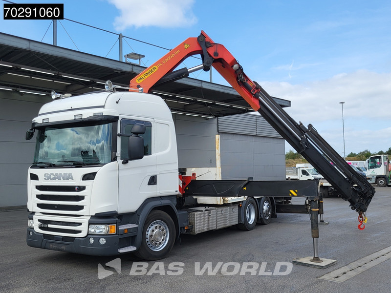 Scania G410 6X2 Palfinger 53002 SH Kran Crane Lift+steering ACC Navi Euro 6 - Platforminis/ Bortinis sunkvežimis, Sunkvežimis su kranu: foto 5 Scania G410 6X2 Palfinger 53002 SH Kran Crane Lift+steering ACC Navi Euro 6 - Platforminis/ Bortinis sunkvežimis, Sunkvežimis su kranu: foto 5