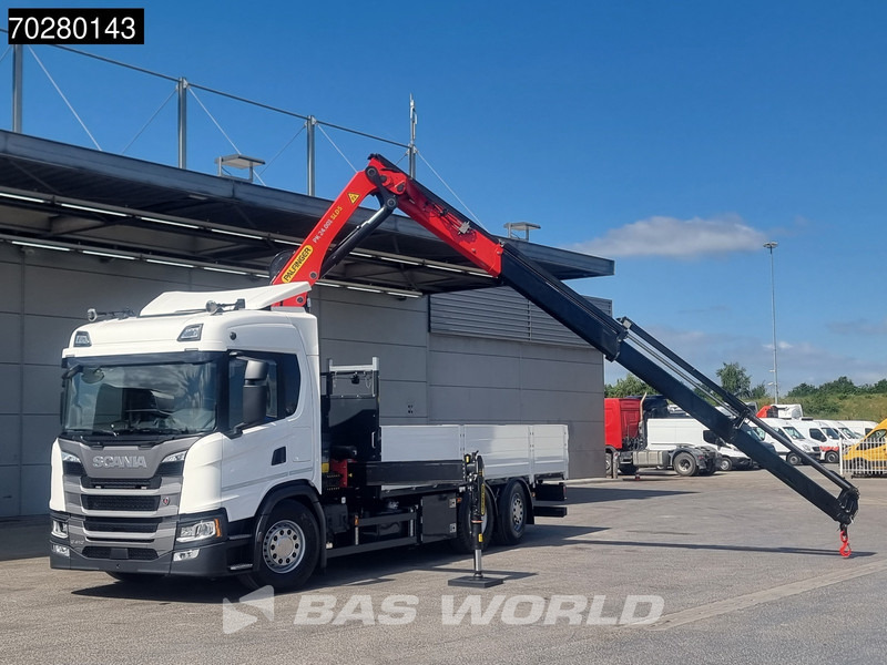 Scania G410 6X2 Palfinger PK24.001 SLD 5 Kran Crane Retarder Lift+Lenkachse Euro 6 - Platforminis/ Bortinis sunkvežimis, Sunkvežimis su kranu: foto 5 Scania G410 6X2 Palfinger PK24.001 SLD 5 Kran Crane Retarder Lift+Lenkachse Euro 6 - Platforminis/ Bortinis sunkvežimis, Sunkvežimis su kranu: foto 5
