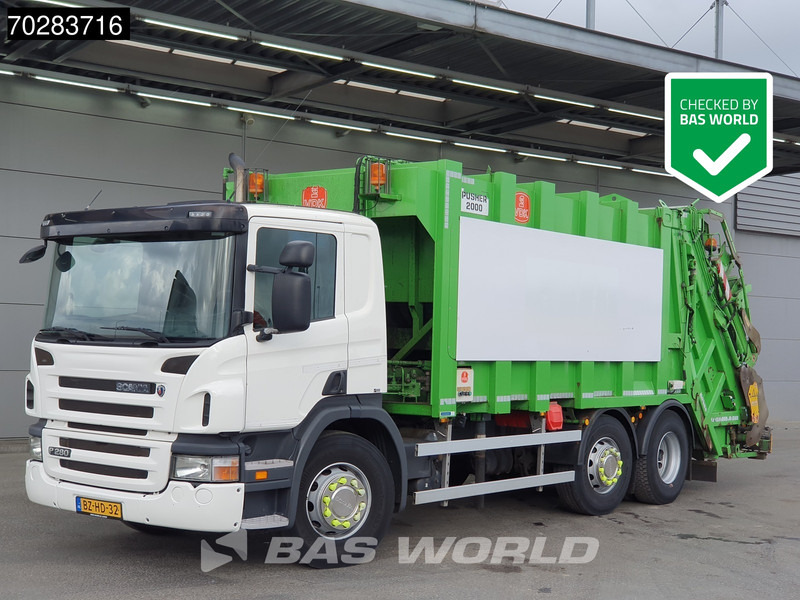 Scania P280 6X2 NL-Truck VDK Pusher2000 CB011 Eurolift Euro 5 - Šiukšliavežis: foto 1 Scania P280 6X2 NL-Truck VDK Pusher2000 CB011 Eurolift Euro 5 - Šiukšliavežis: foto 1