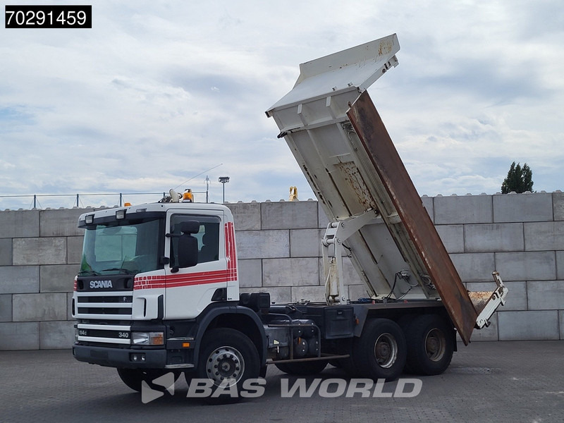 Scania P340 6X4 2 side11m3 Bennes Tipper Big-Axle Steelsuspension Manual Euro 3 - Savivartis sunkvežimis: foto 2 Scania P340 6X4 2 side11m3 Bennes Tipper Big-Axle Steelsuspension Manual Euro 3 - Savivartis sunkvežimis: foto 2