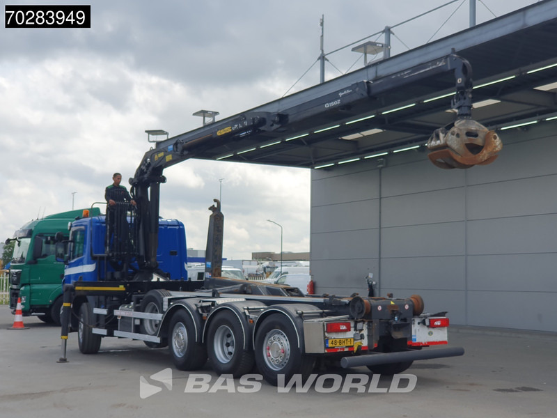 Scania P410 8X2 NL-Truck Palfinger Q150Z Crane 30T VDL hooklift Lift-Lenkachse Euro 6 - Hook-lift sunkvežimis, Sunkvežimis su kranu: foto 2 Scania P410 8X2 NL-Truck Palfinger Q150Z Crane 30T VDL hooklift Lift-Lenkachse Euro 6 - Hook-lift sunkvežimis, Sunkvežimis su kranu: foto 2