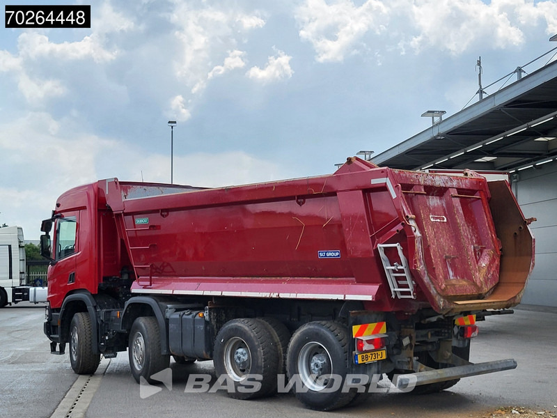 Scania P410 8X4 19m3 Big-Axle Steelsuspension Euro 6 - Savivartis sunkvežimis: foto 3 Scania P410 8X4 19m3 Big-Axle Steelsuspension Euro 6 - Savivartis sunkvežimis: foto 3