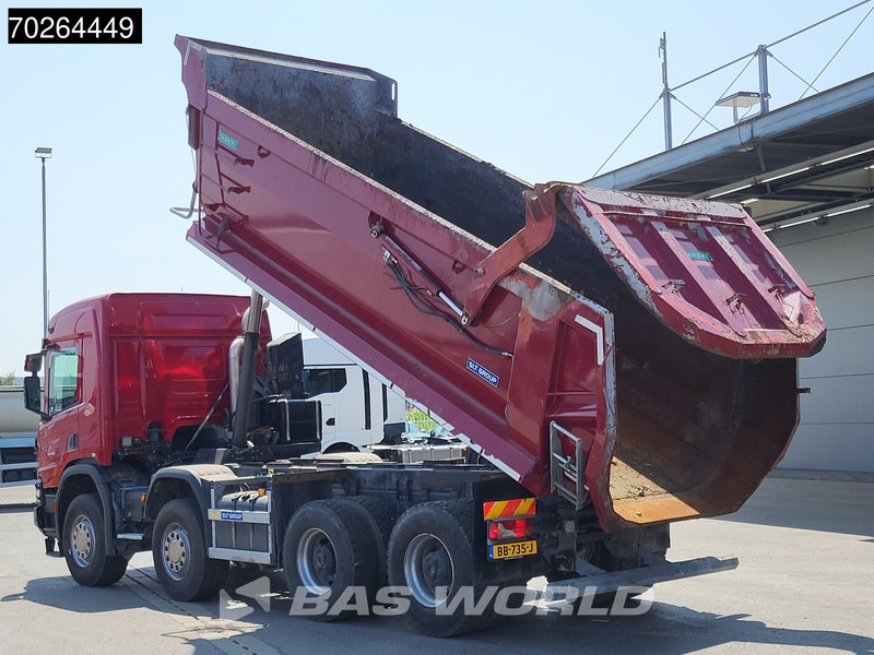Scania P410 8X4 Big-Axle Steelsuspension Euro 6 - Savivartis sunkvežimis: foto 2 Scania P410 8X4 Big-Axle Steelsuspension Euro 6 - Savivartis sunkvežimis: foto 2