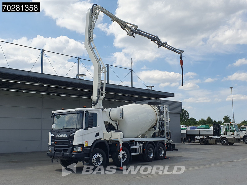 Scania P450 8X4 NEW PUMI CIFA Magnum MK25 7m3 mixer Big-Axle Euro 6 - Betono siurblys: foto 1 Scania P450 8X4 NEW PUMI CIFA Magnum MK25 7m3 mixer Big-Axle Euro 6 - Betono siurblys: foto 1