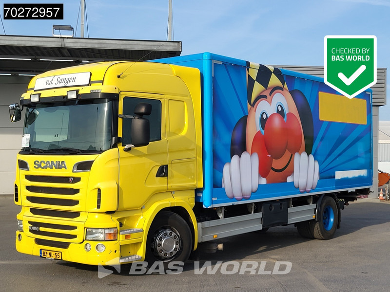 Scania R400 4X2 NL-Truck Ladebordwand Opticruise Euro 5 - Furgonas sunkvežimis: foto 1 Scania R400 4X2 NL-Truck Ladebordwand Opticruise Euro 5 - Furgonas sunkvežimis: foto 1
