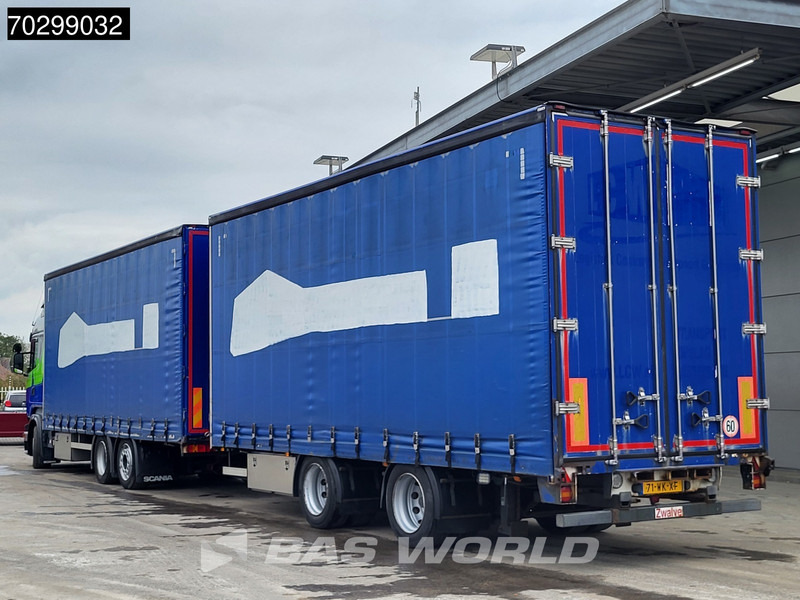 Scania R410 R 6X2 NL-Combi Curtainsides Lift+steering axle Automatic Euro 6 - Tentinis sunkvežimis: foto 2 Scania R410 R 6X2 NL-Combi Curtainsides Lift+steering axle Automatic Euro 6 - Tentinis sunkvežimis: foto 2