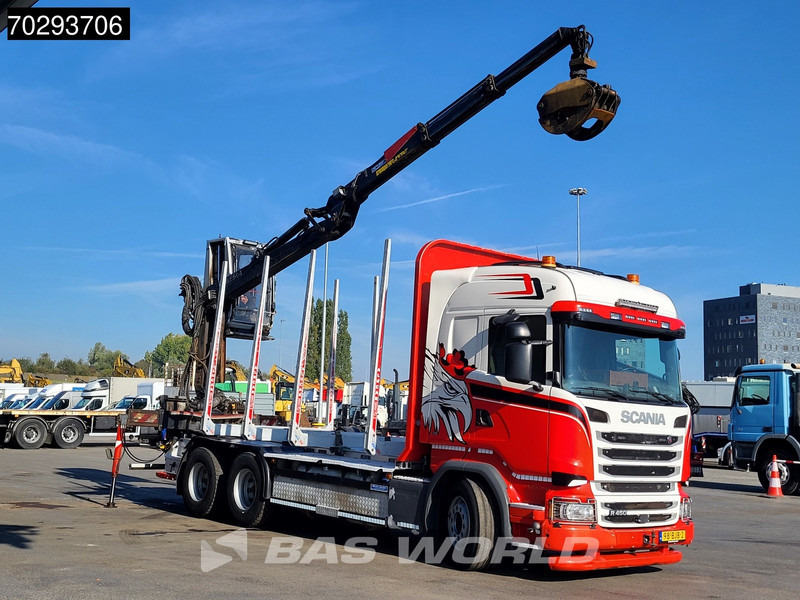 Scania R450 R 6X4 NL-Truck Kesla 2110T Crane Kran Holztransport Manual ACC Xenon Euro 6 - Miškovežis, Sunkvežimis su kranu: foto 3 Scania R450 R 6X4 NL-Truck Kesla 2110T Crane Kran Holztransport Manual ACC Xenon Euro 6 - Miškovežis, Sunkvežimis su kranu: foto 3
