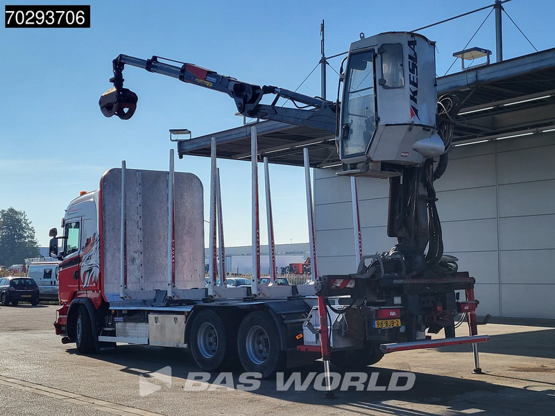 Scania R450 R 6X4 NL-Truck Kesla 2110T Crane Kran Holztransport Manual ACC Xenon Euro 6 - Miškovežis, Sunkvežimis su kranu: foto 2 Scania R450 R 6X4 NL-Truck Kesla 2110T Crane Kran Holztransport Manual ACC Xenon Euro 6 - Miškovežis, Sunkvežimis su kranu: foto 2