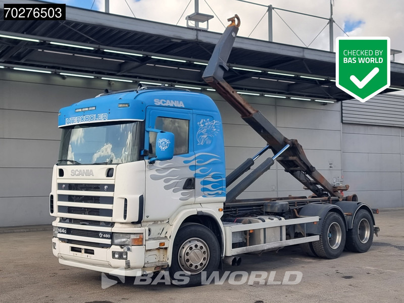 Scania R480 6X2 20tons Multilift LBS 20-570 Retarder Manual Euro 3 - Hook-lift sunkvežimis: foto 1 Scania R480 6X2 20tons Multilift LBS 20-570 Retarder Manual Euro 3 - Hook-lift sunkvežimis: foto 1