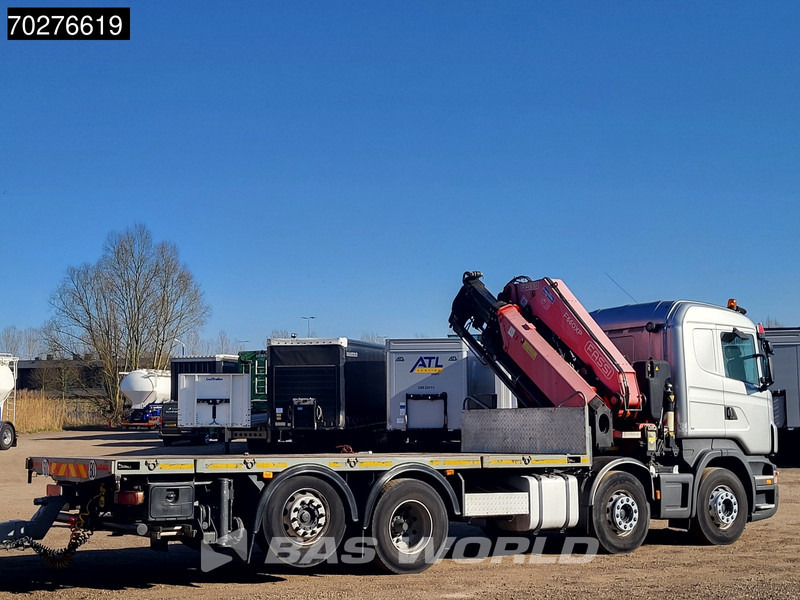Scania R480 8X2 FASSI F660AXP.25 Manual Retarder Lift+Lenkachse Euro 5 - Platforminis/ Bortinis sunkvežimis, Sunkvežimis su kranu: foto 5 Scania R480 8X2 FASSI F660AXP.25 Manual Retarder Lift+Lenkachse Euro 5 - Platforminis/ Bortinis sunkvežimis, Sunkvežimis su kranu: foto 5