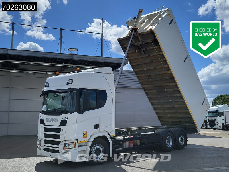 Scania R500 6X2 39m3 Alu kipper Retarder Full air suspension Liftachse Navi Euro 6 - Savivartis sunkvežimis: foto 1 Scania R500 6X2 39m3 Alu kipper Retarder Full air suspension Liftachse Navi Euro 6 - Savivartis sunkvežimis: foto 1