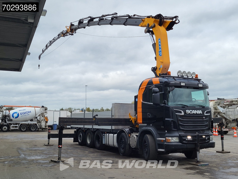 Scania R560 R 10X4 EFFER 655 / 6S Crane +Jib Winch 3-Pedals Lift+Steering-Axle Retarder Euro 5 - Platforminis/ Bortinis sunkvežimis, Sunkvežimis su kranu: foto 3 Scania R560 R 10X4 EFFER 655 / 6S Crane +Jib Winch 3-Pedals Lift+Steering-Axle Retarder Euro 5 - Platforminis/ Bortinis sunkvežimis, Sunkvežimis su kranu: foto 3