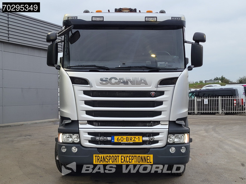 Miškovežis, Sunkvežimis su kranu Scania R580 R 6X4 NL-Truck Diebolt D28.81 Kran Crane Holztransport + Dolly Retarder Euro 6: foto 6 Miškovežis, Sunkvežimis su kranu Scania R580 R 6X4 NL-Truck Diebolt D28.81 Kran Crane Holztransport + Dolly Retarder Euro 6: foto 6