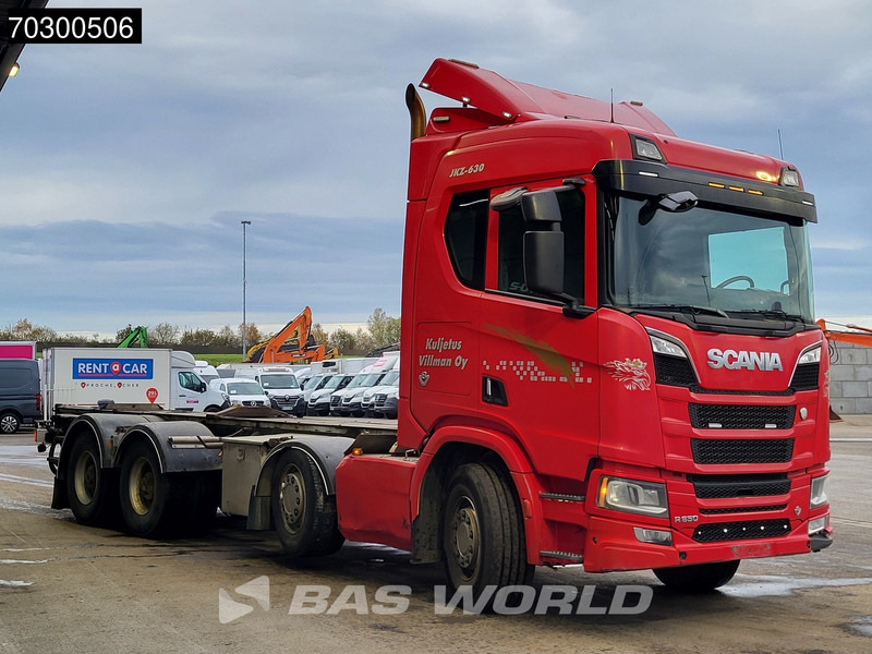 Scania R650 R 8X4 8x4 chassis Retarder Big-Axle semi Automatic Euro 6 - Važiuoklės sunkvežimis: foto 3 Scania R650 R 8X4 8x4 chassis Retarder Big-Axle semi Automatic Euro 6 - Važiuoklės sunkvežimis: foto 3