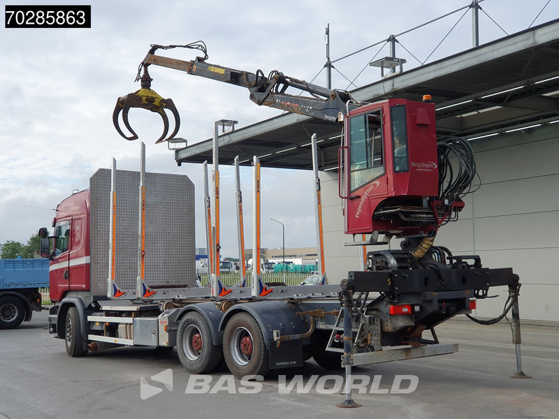 Scania R730 R 6X4 HIAB F108S 79 Crane Retarder Xenon BigAxle Loglift Automatic ACC Euro 6 - Miškovežis, Sunkvežimis su kranu: foto 2 Scania R730 R 6X4 HIAB F108S 79 Crane Retarder Xenon BigAxle Loglift Automatic ACC Euro 6 - Miškovežis, Sunkvežimis su kranu: foto 2