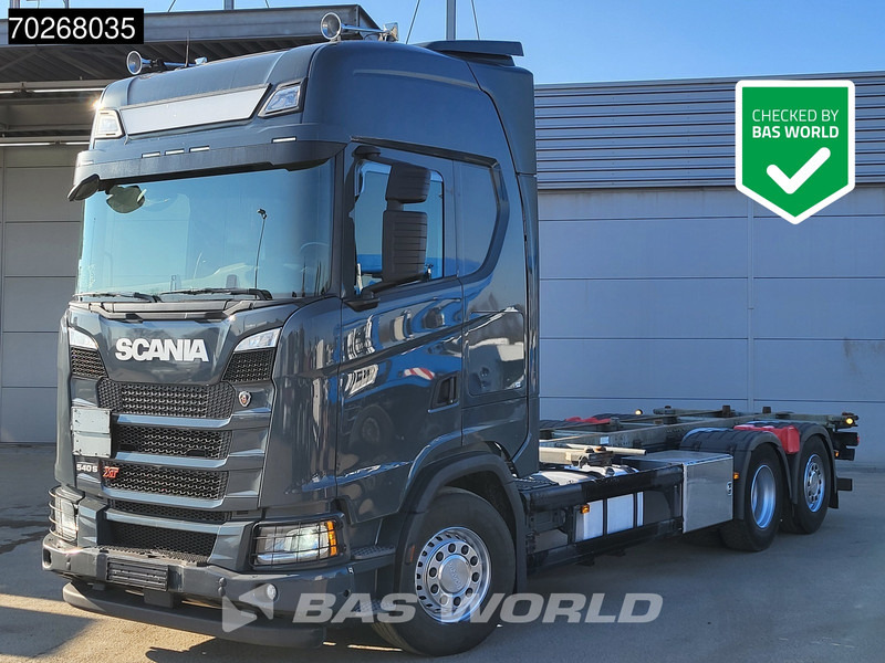Scania S540 6X2 Retarder Full Air CS20H LED Euro 6 - Konteineris-vežimus/ Sukeisti kūną sunkvežimis: foto 1 Scania S540 6X2 Retarder Full Air CS20H LED Euro 6 - Konteineris-vežimus/ Sukeisti kūną sunkvežimis: foto 1