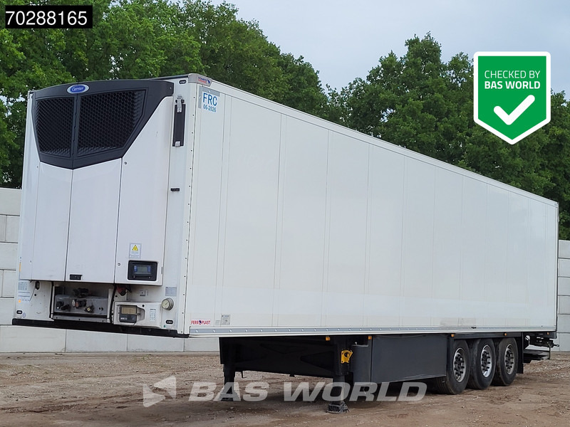 Schmitz Cargobull Carrier Vector HE 19 MT 3 axles Ladebordwand Blumenbreit Schiebewand ATP-FRC - Refrižeratorius puspriekabė: foto 1 Schmitz Cargobull Carrier Vector HE 19 MT 3 axles Ladebordwand Blumenbreit Schiebewand ATP-FRC - Refrižeratorius puspriekabė: foto 1
