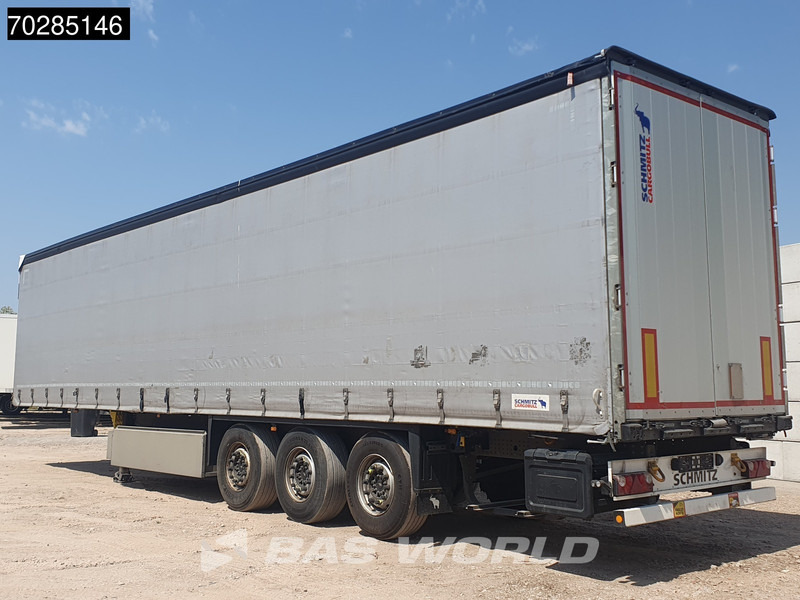 Schmitz Cargobull SCB*S3T 3 axles Schiebedach Palettenkasten - Tentinė puspriekabė: foto 3 Schmitz Cargobull SCB*S3T 3 axles Schiebedach Palettenkasten - Tentinė puspriekabė: foto 3