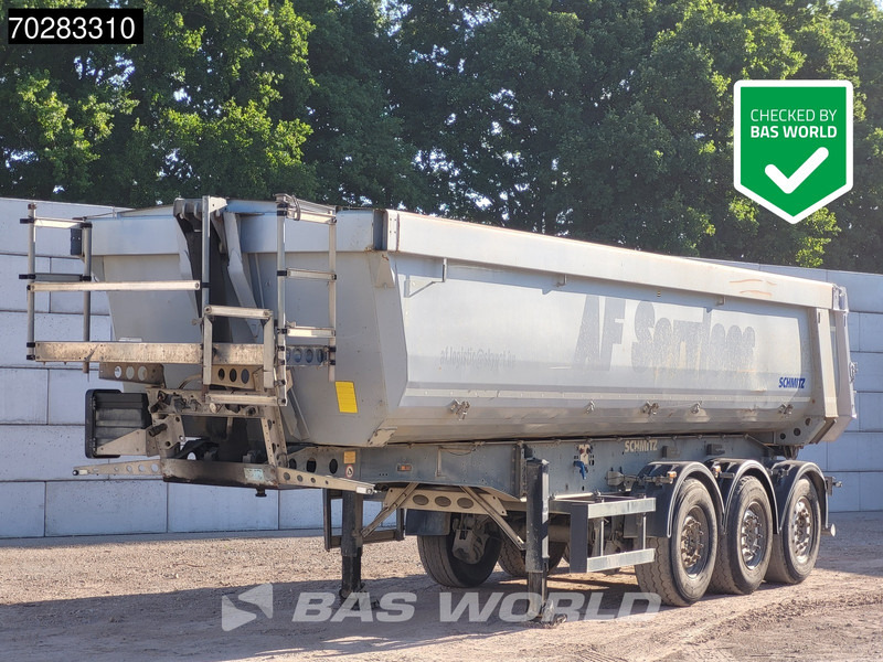 Schmitz Cargobull SGF*S3 Liftachse 29m3 - Savivartis puspriekabė: foto 1 Schmitz Cargobull SGF*S3 Liftachse 29m3 - Savivartis puspriekabė: foto 1