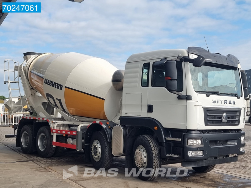 Sitrak G5 350 8X4 NEW! 8m3 Liebherr Mixer Big-Axle Steel Suspension - Betonvežis: foto 3 Sitrak G5 350 8X4 NEW! 8m3 Liebherr Mixer Big-Axle Steel Suspension - Betonvežis: foto 3