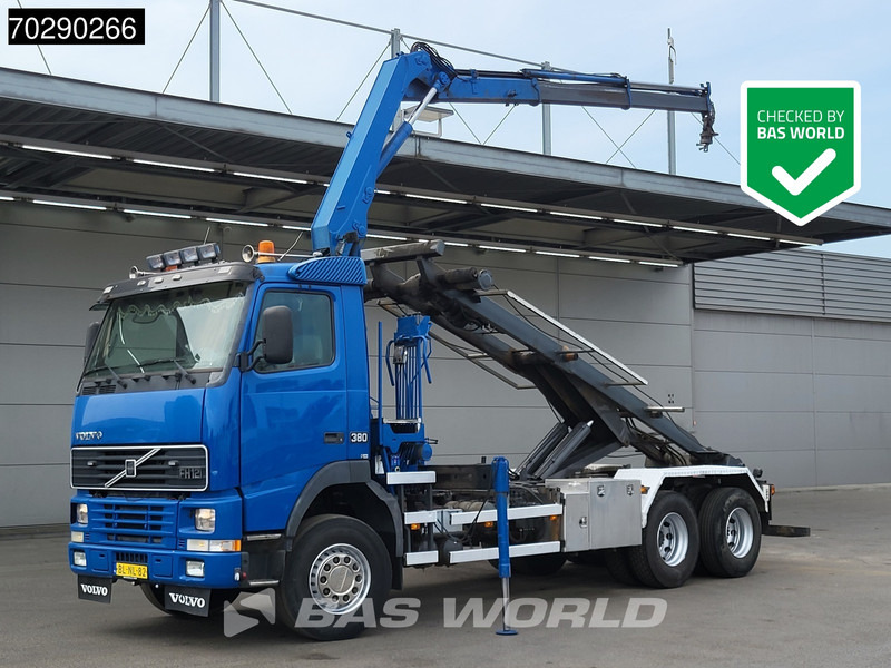 Volvo FH12 380 6X2 NL-Truck HMF 1463K2 Crane Steelsuspension Lift-Axle Manual Euro 3 - Sunkvežimis, Sunkvežimis su kranu: foto 1 Volvo FH12 380 6X2 NL-Truck HMF 1463K2 Crane Steelsuspension Lift-Axle Manual Euro 3 - Sunkvežimis, Sunkvežimis su kranu: foto 1