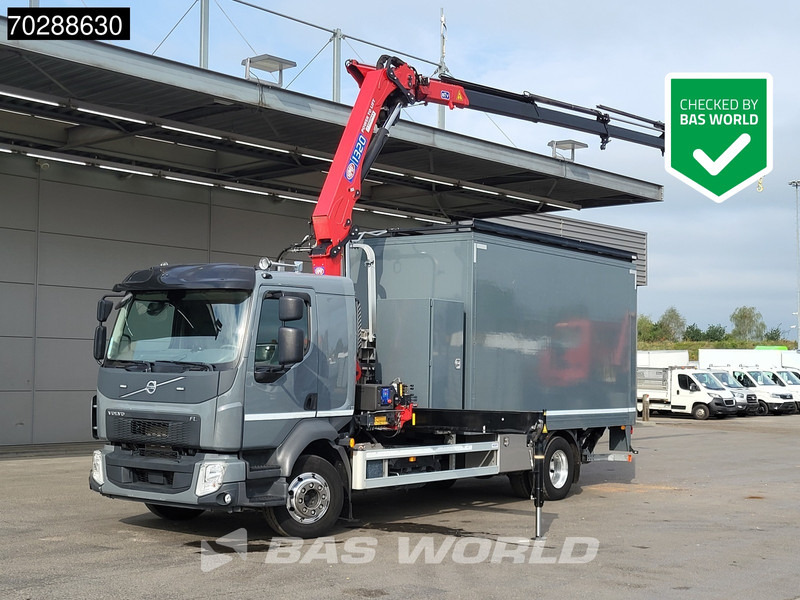 Volvo FL 250 4X2 Mobile workshop HMF 1320K-RCS Crane manbasket 2000kg Ladebordwand - Sunkvežimis, Sunkvežimis su kranu: foto 1 Volvo FL 250 4X2 Mobile workshop HMF 1320K-RCS Crane manbasket 2000kg Ladebordwand - Sunkvežimis, Sunkvežimis su kranu: foto 1
