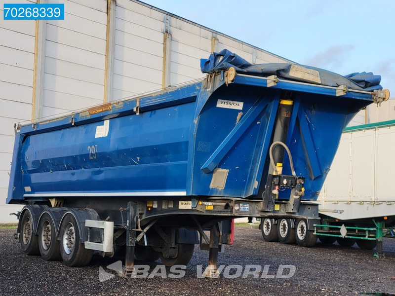 TISVOL A-890150-EAL VR 3 axles 29m3 Liftachse ALU - Savivartis puspriekabė: foto 3 TISVOL A-890150-EAL VR 3 axles 29m3 Liftachse ALU - Savivartis puspriekabė: foto 3