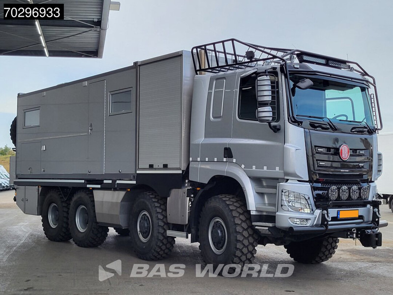 Tatra T158 8X8 NL-Truck 8x8 Off-Grid Camper Hydraulic Winch Generator Retarder Airco Euro 6 - Integruotas kemperis: foto 3 Tatra T158 8X8 NL-Truck 8x8 Off-Grid Camper Hydraulic Winch Generator Retarder Airco Euro 6 - Integruotas kemperis: foto 3