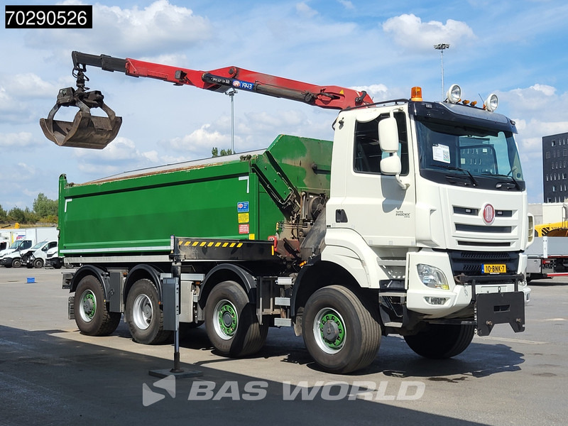 Tatra Tatra Phoenix 8P6R43/Phoenix 8X8 NL-Truck HMF 1943Z Crane 17m3 HSW Big-Axle Steering-Axle 8x8 Automatic Euro 6 - Savivartis sunkvežimis, Sunkvežimis su kranu: foto 3 Tatra Tatra Phoenix 8P6R43/Phoenix 8X8 NL-Truck HMF 1943Z Crane 17m3 HSW Big-Axle Steering-Axle 8x8 Automatic Euro 6 - Savivartis sunkvežimis, Sunkvežimis su kranu: foto 3