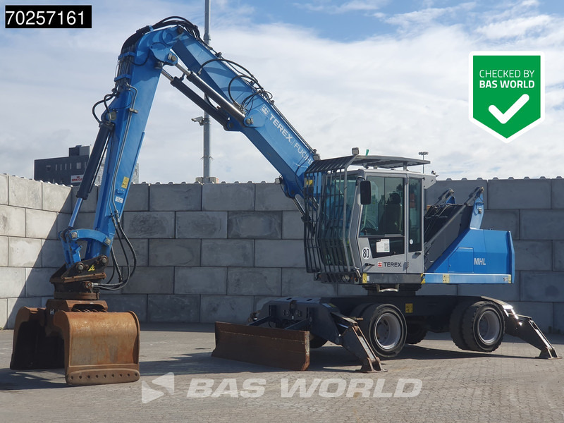Terex Fuchs MHL320 WITH SORTING GRAPPLE - Ekskavatorius su ilga strėle: foto 1 Terex Fuchs MHL320 WITH SORTING GRAPPLE - Ekskavatorius su ilga strėle: foto 1