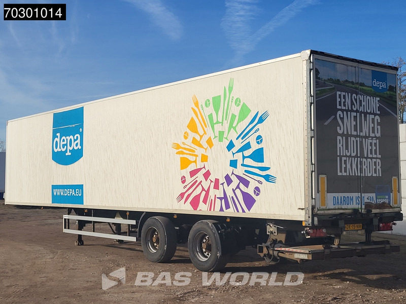 Tracon TO2 Tailgate Steering Axle - Furgonas puspriekabė: foto 2 Tracon TO2 Tailgate Steering Axle - Furgonas puspriekabė: foto 2